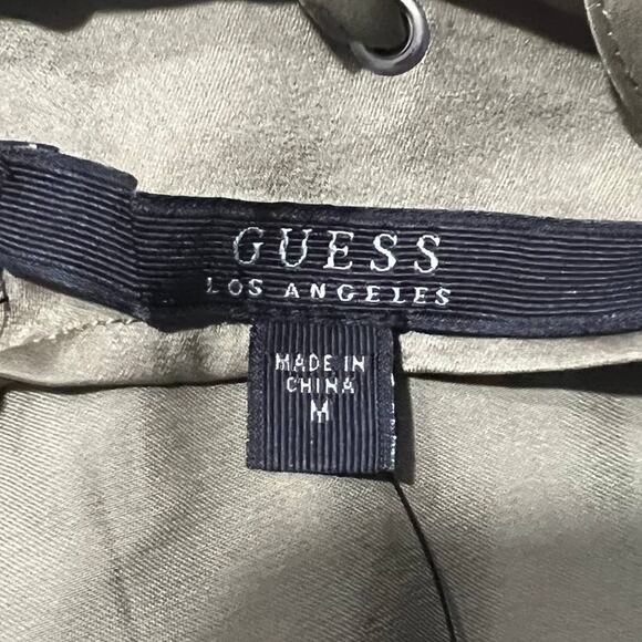 Guess Halter Off the Shoulder Mini Dress Green Women's Size Medium NWT - Picture 5 of 8